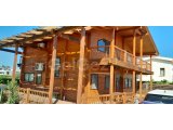 Girne Alsancakta Satılık İki Katlı 4+1 Mustakil Ahşap Eko Ev