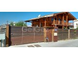 Girne Alsancakta Satılık İki Katlı 4+1 Mustakil Ahşap Eko Ev