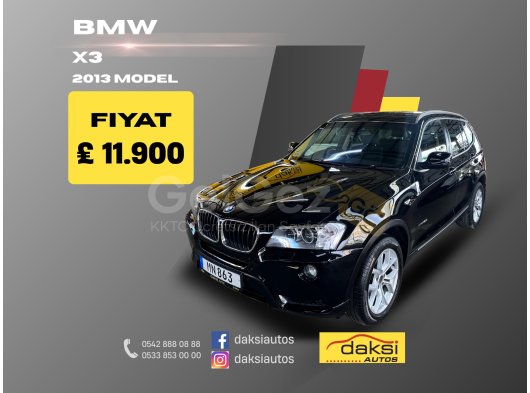 2013 Model Otomatik BMW X3