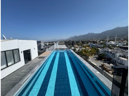 Girne Merkezde Lord Palace Otel ve Casino yakını sıfır dubleks 2+1 kiralık daire