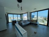Girne merkezde Nusmar ve Şokmar market yakınında kiralık 3+1 penthouse