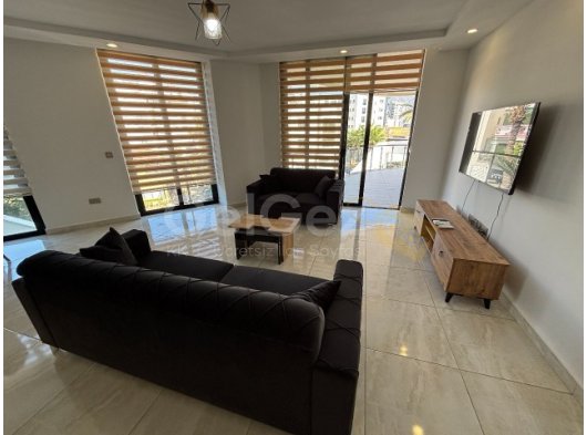 Girne Merkez'de Öğrenci ve Çalışanlara Nefis Konumda Kiralık Eşyalı 2+1 Daire