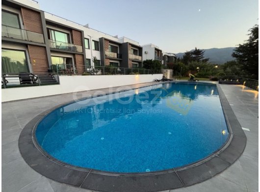 Girne Alsancak'ta Garden Daire Fiyatına Satılık Deniz Manzaralı Eşyalı 2+1 Penthouse