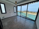 Girne Çatalköy'de Panoramik Deniz Manzaralı Teraslı Bahçeli Satılık 2+1 Dublex Daireler