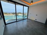 Girne Çatalköy'de Panoramik Deniz Manzaralı Teraslı Bahçeli Satılık 2+1 Dublex Daireler