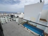 Girne Merkez'de Özel Havuzlu Deniz ve Dağ Manzaralı Satılık Muhteşem 3+1 Penthouse