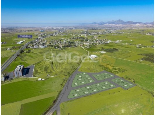 Düzova Lefkoşa'da Fasıl 96 Kapsamında Parselli Satılık Fırsat Arsalar