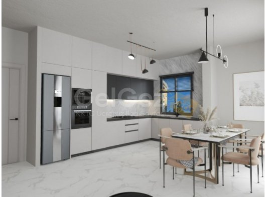 LEFKOŞA METEHAN DA SATILIK SIFIR 2 +1 LÜKS PENTHOUSE