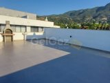 Girne Lapta Karakolu'na Yakın Eşyalı Manzaralı Teraslı Kiralık 2+1 Penthouse
