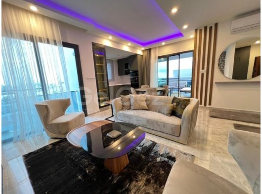 GİRNE MERKEZ ULTRA LUX HAVUZLU SİTEDE FULL EŞYALI KİRALIK 2+1 DAİRE