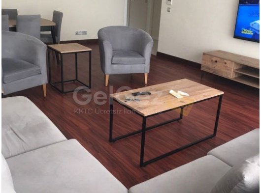 GİRNE MERKEZ EZİÇ PEANUTS BÖLGESİ HAVUZLU GÜVENLİKLİ SİTEDE FULL EŞYALI GENİŞ KULLANIM ALANINA SAHİP 3+1 KİRALIK DAİRE