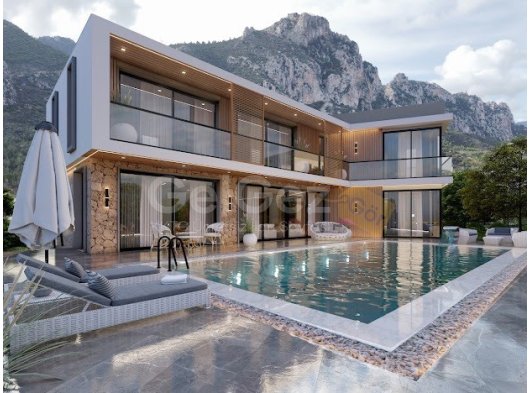 Girne Karmi’de Dağ/Deniz Manzaralı Satılık Villa (Son 2 adet)