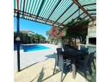 GİRNE ALSANCAKTA DENİZ MANZARALI ÖZEL HAVUZLU 3+1 VİLLA 05428885177