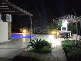 GİRNE ALSANCAKTA DENİZ MANZARALI ÖZEL HAVUZLU 3+1 VİLLA 05428885177