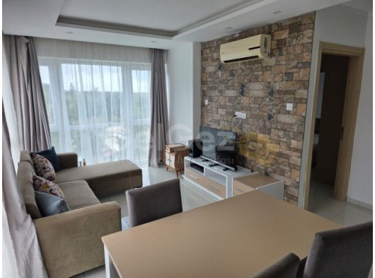 GİRNE MERKEZ KASGAR BOLGESİ HARİKA DENİZ MANZARALİ KİRALİK 1+1 FULL ESYALİ RESİDENCE DAİRE