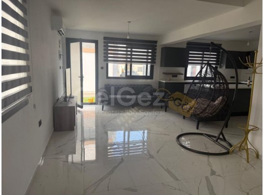 GİRNE KARAOGLANOGLU BOLGESİNDE DENİZE COK YAKİN KONUMDA OZEL GENİS BAHCELİ 3+1 FULL YENİ ESYALİ DUBLEX LOFT MUSTAKİL TADİNDA DAİRE✨