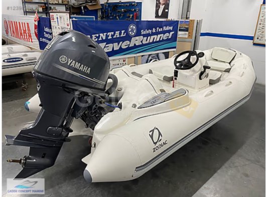 ZODIAC YACHT LINE 440 & YAMAHA 60HP PAKET ( CADDE MARINE )