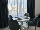 Girne Alsancak'ta Muhteşem Dağ ve Deniz Manzaralı 1+1 Yarı Eşyalı Daire