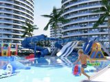 Iskele Long Beach’de Studyo OCEAN LIFE SITE içerisinde satılık 5 adet stüdyo daire