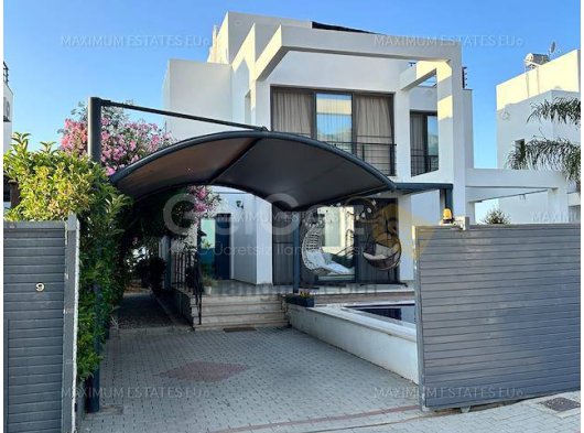 Özel Havuzlu 3 Yatak Odalı Aile Villası | Edremit, Girne Tapu Devri - İpotek Uygunluğu Edremit'in En Yerleşik, Düşük Yoğunluklu Yerleşim Bölgelerinden Birin
