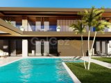 Girne Çatalköy'de Denize Sıfır 6+1 Ultra Lüks Satılık Villa