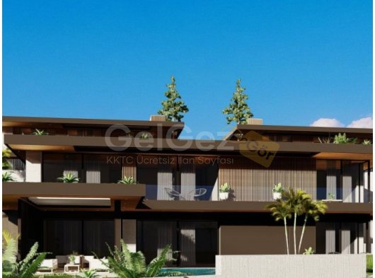 Girne Çatalköy'de Denize Sıfır Ultra Lüks 6+1 Havuzlu Villa