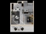 İskele Long Beach'te Modern 1+1 Residence, Sıfır Proje Fırsatı!