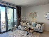 Özel havuzlu ve deniz manzaralı şık satilik Loft 1+1 daire