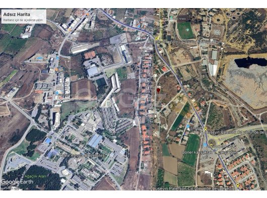 Girne Gemikonağı'da, Lefke Üniversitesine 400 Metre Mesafede Satılık Arsa