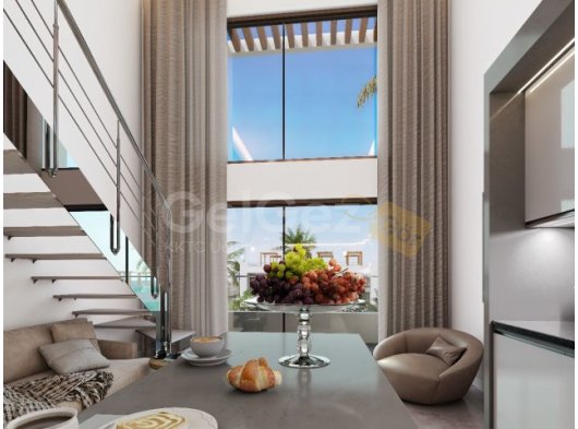 Kyrenia, Esentepe'de Büyüleyici Manzaralı Satılık (1+1) PentHouse, 12.2026 :Hazır