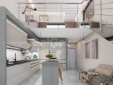 Kyrenia, Esentepe'de Büyüleyici Manzaralı Satılık (1+1) PentHouse, 12.2026 :Hazır