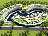 Iskele, Long Beache LUNA Site (1+1) 2 tane, 150m Deniz manzarası, 12.2026 Hazır