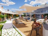 Iskele, Long Beache LUNA Site (1+1) 2 tane, 150m Deniz manzarası, 12.2026 Hazır
