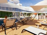 Iskele, Long Beache LUNA Site (1+1) 2 tane, 150m Deniz manzarası, 12.2026 Hazır