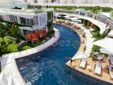 Iskele, Long Beache LUNA Site (1+1) 2 tane, 150m Deniz manzarası, 12.2026 Hazır