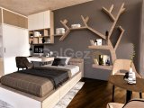 Iskele, Long Beache LUNA Site (1+1) 2 tane, 150m Deniz manzarası, 12.2026 Hazır