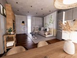 Iskele, Long Beache LUNA Site (1+1) 2 tane, 150m Deniz manzarası, 12.2026 Hazır