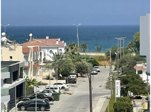 Iskele, Long Beach Dorter (2+1) Daire, Deniz manzarası