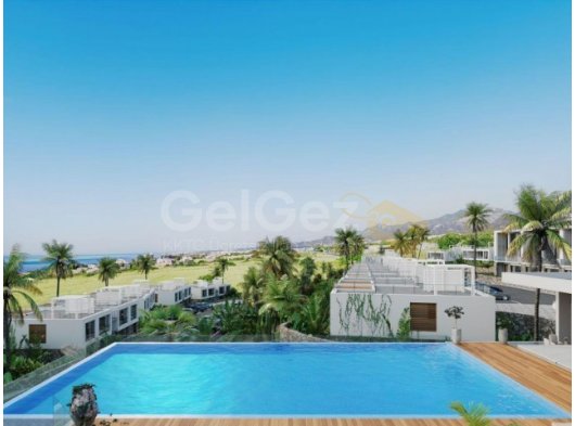 Tatlısu, Kantara Holistic Resort (1+1) Deniz manzaras