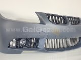 3 SERISI E90 2009-2011 IÇIN UYUMLU LCI M3 GÖRÜNÜM ÖN TAMPON + PANJUR (SIS LAMBALARI DAHIL)