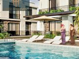 Girne laptada satılık eş değer koçan 4+1 havuzlu villa ( projenin karkası bitmiş durumda ..
