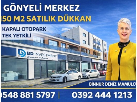 Gönyeli Merkezinde Dükkan/Ofis/İşyeri