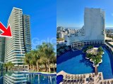 HAVUZ, OTEL VE DENİZ MANZARALI 13. KAT, 2+1 DAİRE. GRAND SAPPHİRE RESORT & CASİNO