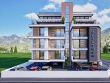 Girne Merkez'de 4 Ay Sonra Teslim Deniz Manzaralı | Satılık 2+1 Penthouse Daireler