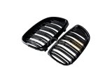 3 SERISI E92 2006-2009 IÇIN UYUMLU M3 GÖRÜNÜM PANJUR (CIFT CIZGI BÖBREK) PIANO BLACK