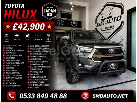 TOYOTA HILUX 2021 MODEL OTOMATIK