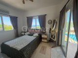 1200m2 arazi üzerinde Muhteşem deniz ve dağ manzaralı Özel havuzlu eşyalı 3+1 müstakil villa