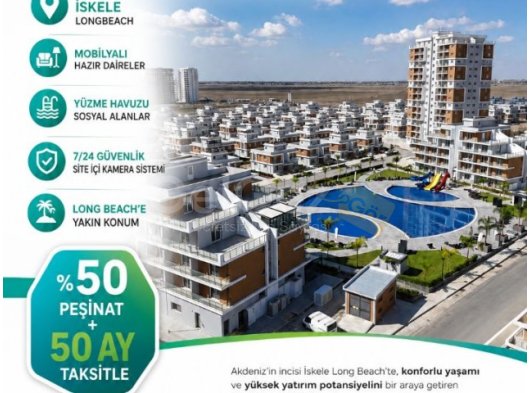 İskele Long Beach’te Resort Konforunda Ayrıcalıklı Yaşam!
