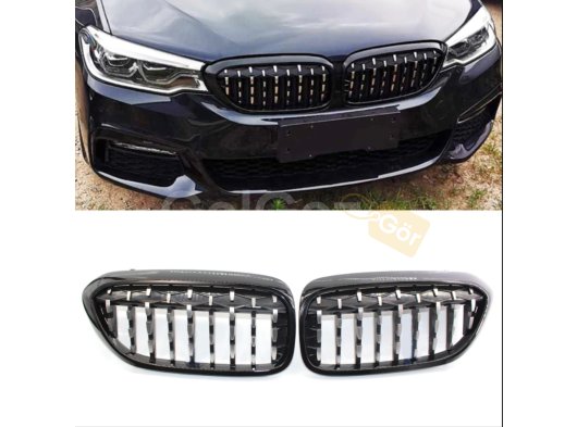 G30 2017-2020 IÇIN UYUMLU DIAMOND BOBREK - PIANO SIYAH