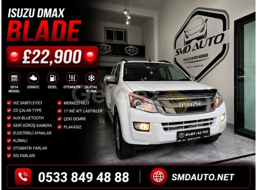 ISUZU DMAX BLADE OTOMATIK
